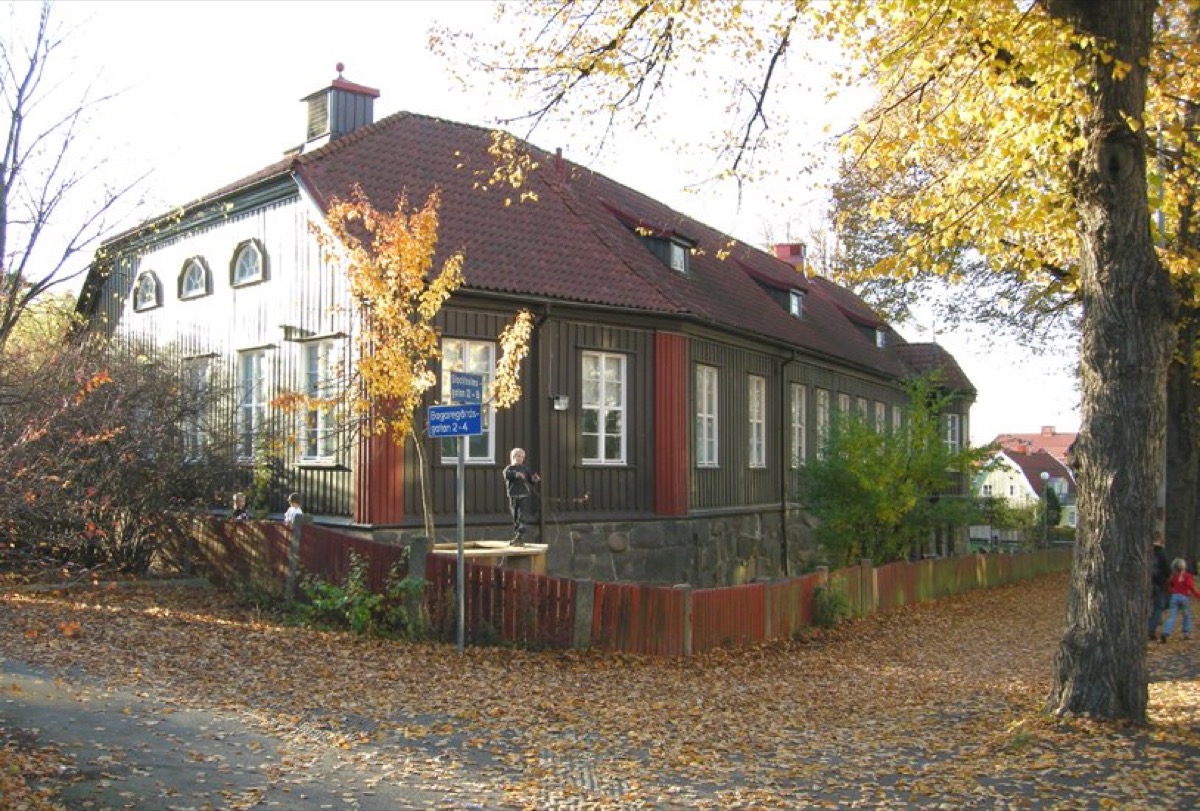 Skolan en höstdag